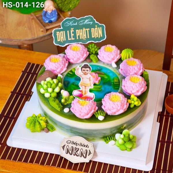  Bánh 7 Bước Hoa Sen Mừng Đại Lễ Phật Đản (HS-014-126) 