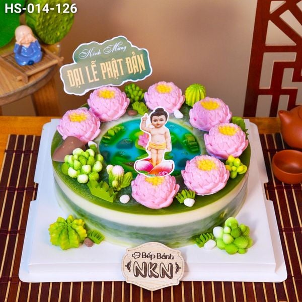  Bánh 7 Bước Hoa Sen Mừng Đại Lễ Phật Đản (HS-014-126) 