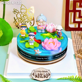  Bánh Mừng Thọ Bà Và Các Cháu (HS-014-130) 
