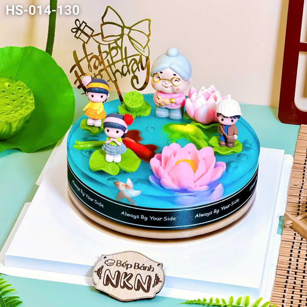  Bánh Mừng Thọ Bà Và Các Cháu (HS-014-130) 