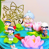  Bánh Mừng Thọ Bà Và Các Cháu (HS-014-130) 