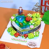  Bánh Sinh Nhật Hồ Sen Quý Ông (HS-014-132) 