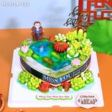  Bánh Sinh Nhật Hồ Sen Quý Ông (HS-014-132) 