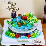  Bánh Sinh Nhật Hồ Sen Thạch Thảo (HS-014-135) 