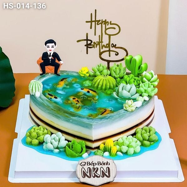 Bánh Sinh Nhật Hồ Thạch Thảo (HS-014-136) 