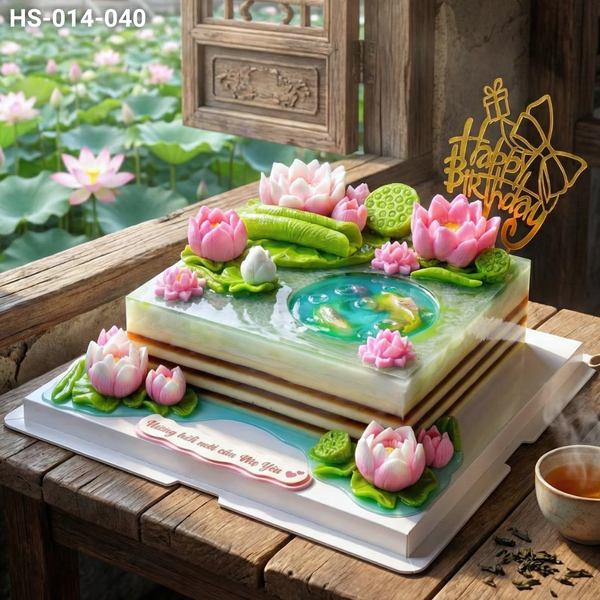  Bánh Kỷ Niệm Liên Hoa Vọng Nguyệt (HS-014-040) 