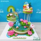  Tháp Bánh Sinh Nhật 3 Tầng Tuổi Mẹo (HS-014-072) 
