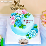  Bánh Sinh Nhật Kết Hoa (KH-002-038) 