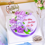 Bánh Sinh Nhật Kết Hoa (KH-002-051) 
