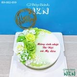  Bánh Sinh Nhật Kết Hoa (KH-002-059) 