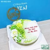  Bánh Sinh Nhật Kết Hoa (KH-002-059) 