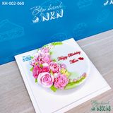  Bánh Sinh Nhật Kết Hoa (KH-002-060) 
