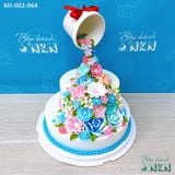  Bánh Thác Hoa 2 Tầng (KH-002-064) 