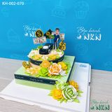  Bánh Sinh Nhật 2 Tầng Cho Nam (KH-002-070) 