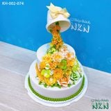  Bánh Thác Hoa 2 Tầng (KH-002-074) 