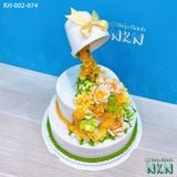  Bánh Thác Hoa 2 Tầng (KH-002-074) 