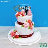  Bánh Cưới 2 Tầng (KH-002-075) 