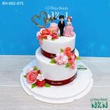  Bánh Cưới 2 Tầng (KH-002-075) 