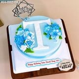  Bánh Sinh Nhật Kết Hoa Chữ T (KH-002-083) 