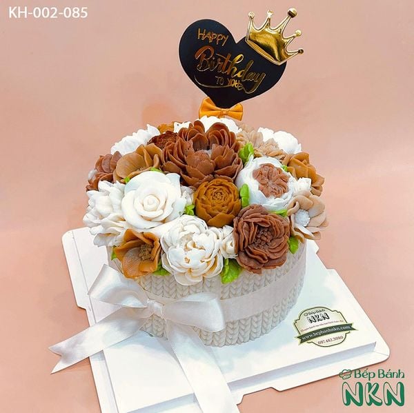  Bánh Sinh Nhật Kết Hoa (KH-002-085) 