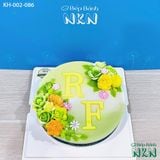  Bánh Kỷ Niệm Kết Hoa (KH-002-086) 