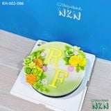  Bánh Kỷ Niệm Kết Hoa (KH-002-086) 