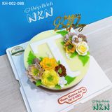  Bánh Sinh Nhật Kết Hoa (KH-002-088) 