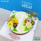  Bánh Sinh Nhật Kết Hoa (KH-002-088) 