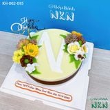  Bánh Sinh Nhật Kết Hoa (KH-002-095) 