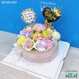  Bánh Sinh Nhật Kết Hoa (KH-002-097) 