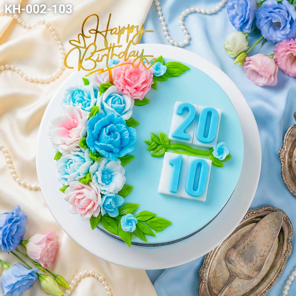  Bánh Kết Hoa Chúc Mừng Ngày 20/10 (KH-002-103) 