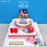  Bánh Rau Câu Kết Hoa (KH-002-104) 