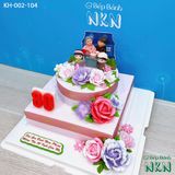  Bánh Rau Câu Kết Hoa (KH-002-104) 