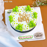  Bánh Sinh Nhật Hoa Dâu Tây (KH-002-106) 
