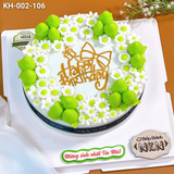  Bánh Sinh Nhật Hoa Dâu Tây (KH-002-106) 