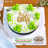 Bánh Sinh Nhật Hoa Dâu Tây (KH-002-106) 