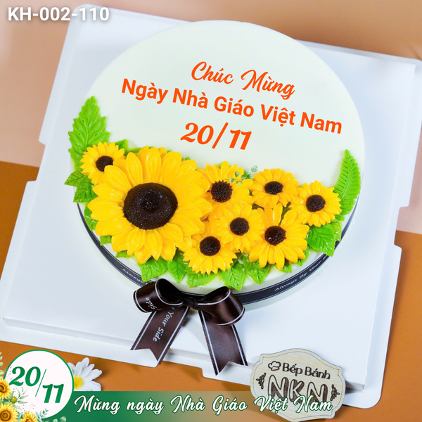  Bánh Sinh Nhật Hoa Hướng Dương (KH-002-110) 