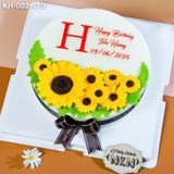  Bánh Sinh Nhật Hoa Hướng Dương (KH-002-110) 