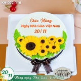  Bánh Sinh Nhật Hoa Hướng Dương (KH-002-110) 