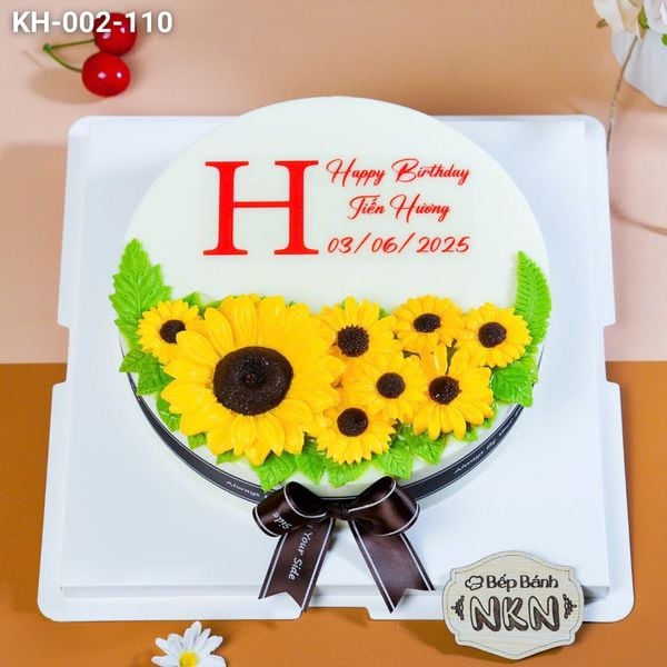  Bánh Sinh Nhật Hoa Hướng Dương (KH-002-110) 