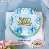  Bánh Sinh Nhật Hoa Dâu Tây (KH-002-113) 