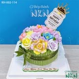  Bánh Sinh Nhật Kết Hoa (KH-002-114) 