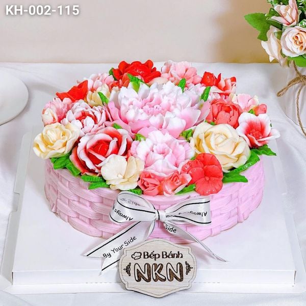  Bánh Sinh Nhật Kết Hoa (KH-002-115) 