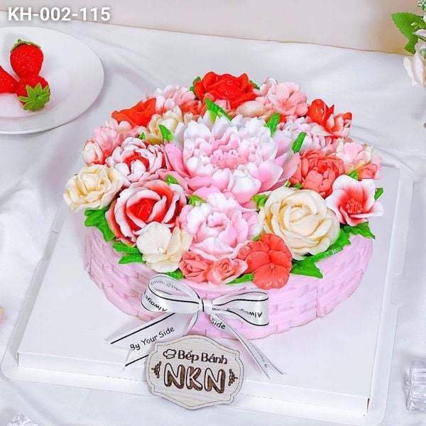  Bánh Sinh Nhật Kết Hoa (KH-002-115) 