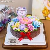  Bánh Sinh Nhật Kết Hoa (KH-002-116) 