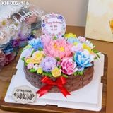  Bánh Sinh Nhật Kết Hoa (KH-002-116) 
