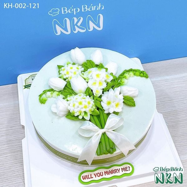  Bánh Cầu Hôn Will You Marry Me? (KH-002-121) 