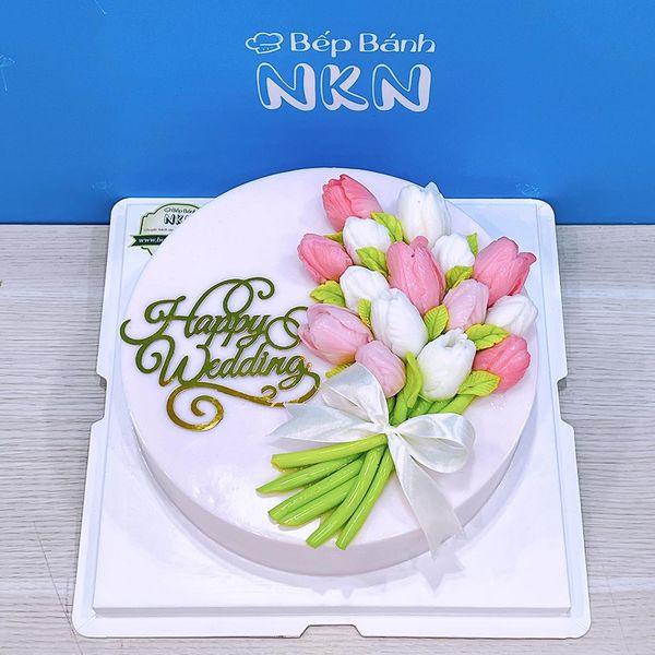  Bánh Cưới Happy Wedding (KH-002-124) 