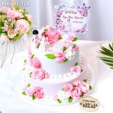  Bánh Cưới 2 Tầng Cao Cấp (KH-002-126) 