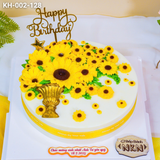  Bánh Bình Hoa Hướng Dương (KH-002-128) 